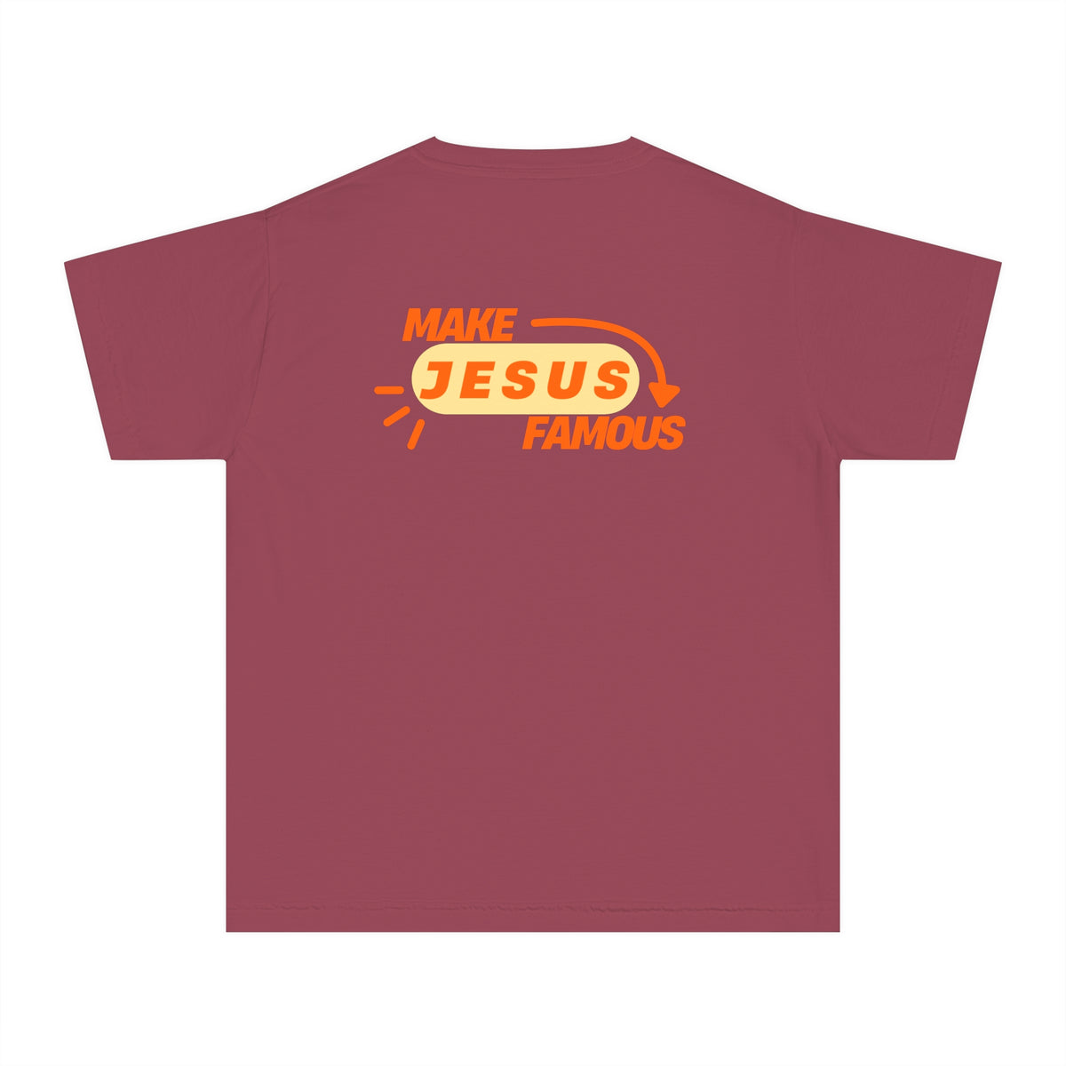 Make Jesus Famous Youth Midweight Tee