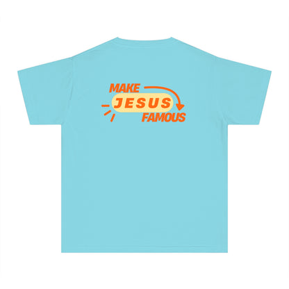 Make Jesus Famous Youth Midweight Tee