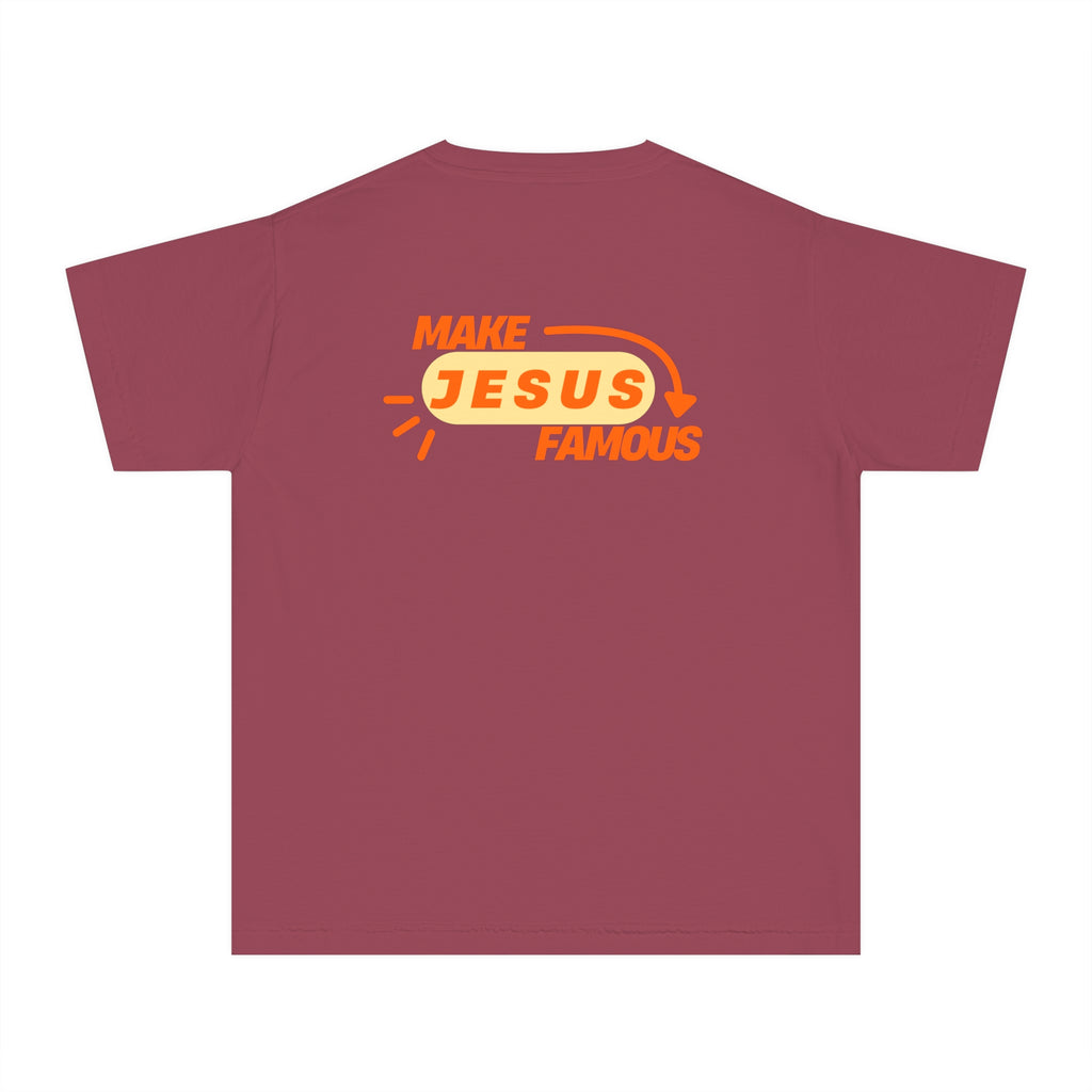 Make Jesus Famous Youth Midweight Tee