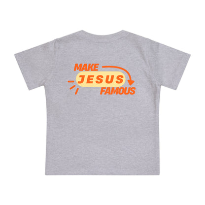 Make Jesus Famous Baby Short Sleeve T-Shirt