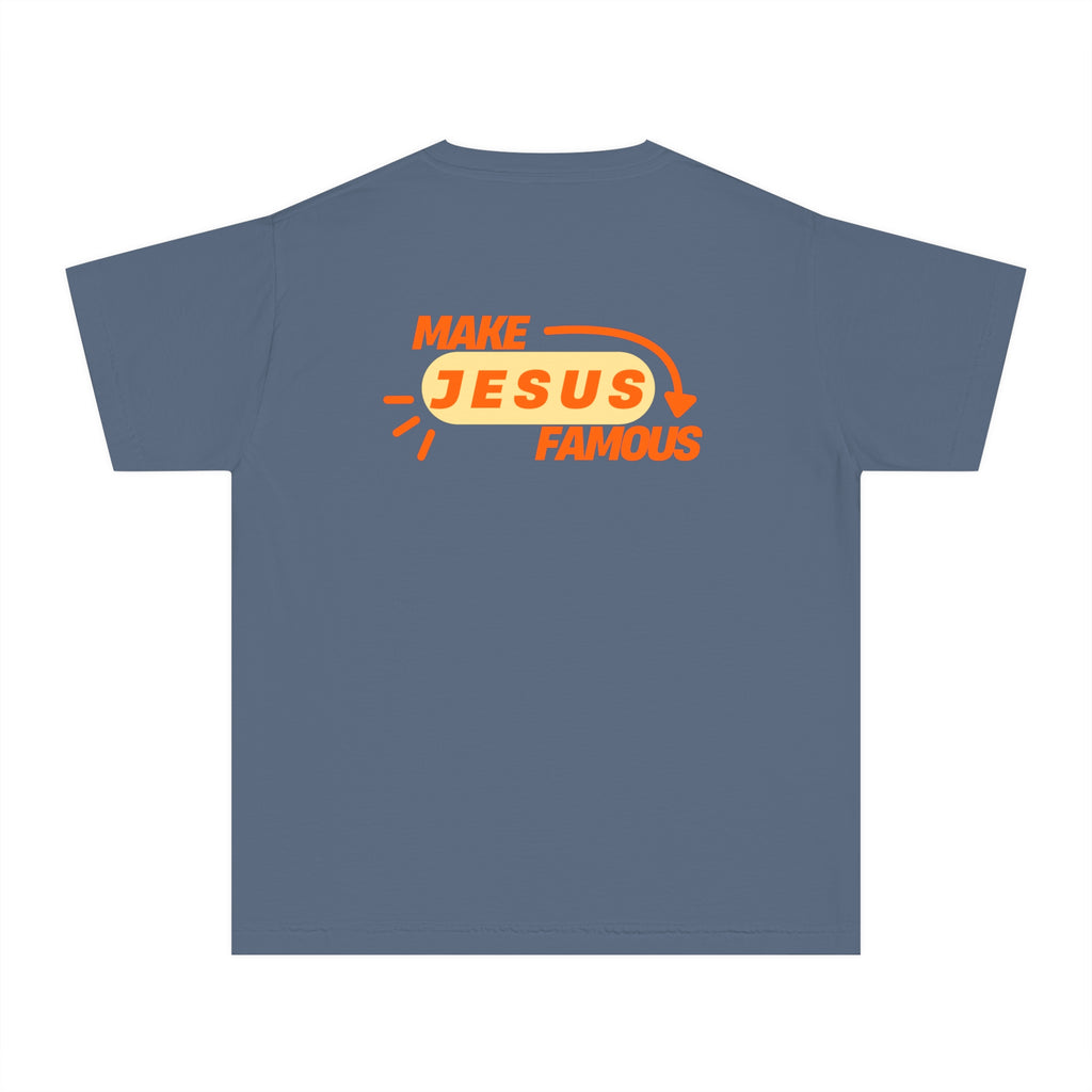 Make Jesus Famous Youth Midweight Tee