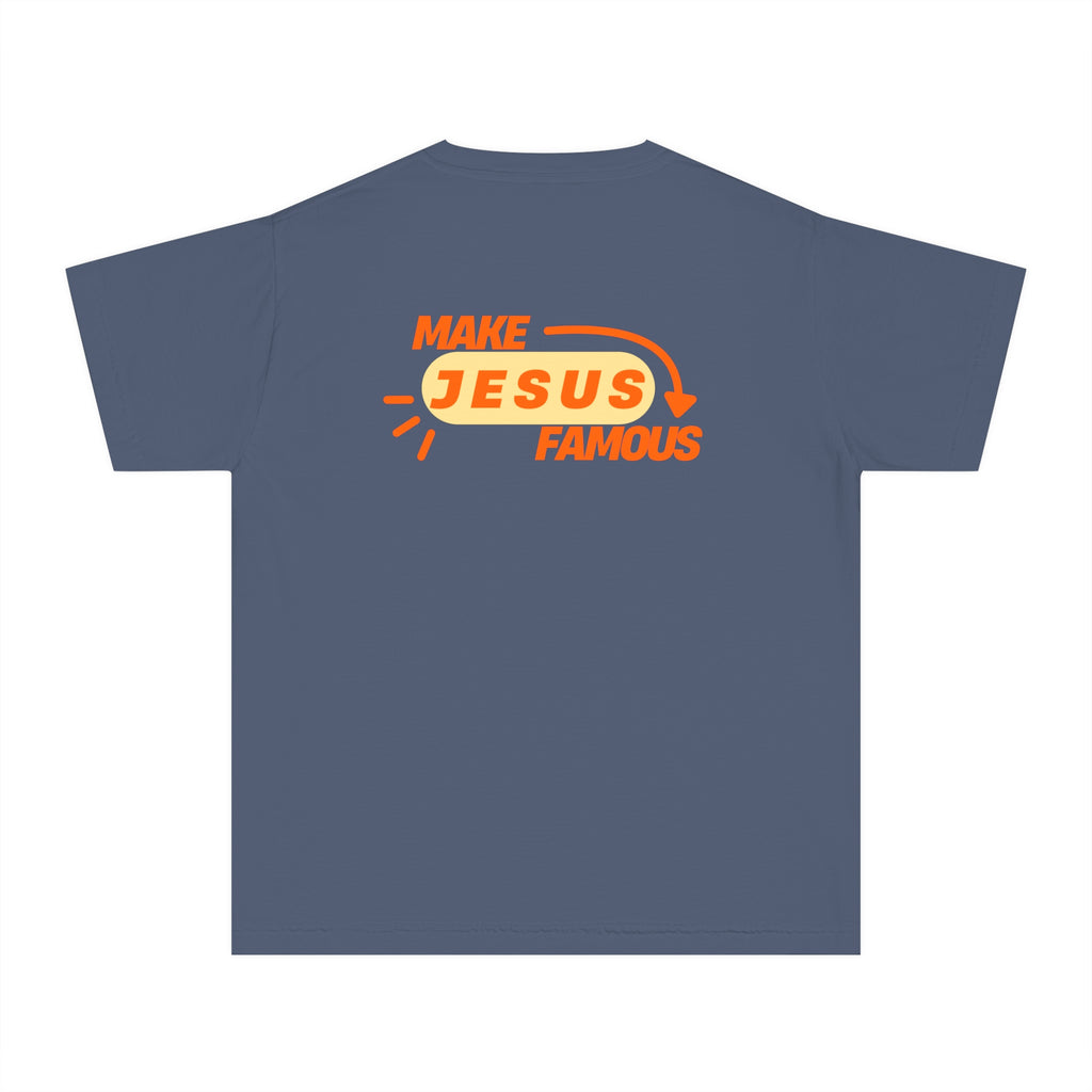 Make Jesus Famous Youth Midweight Tee