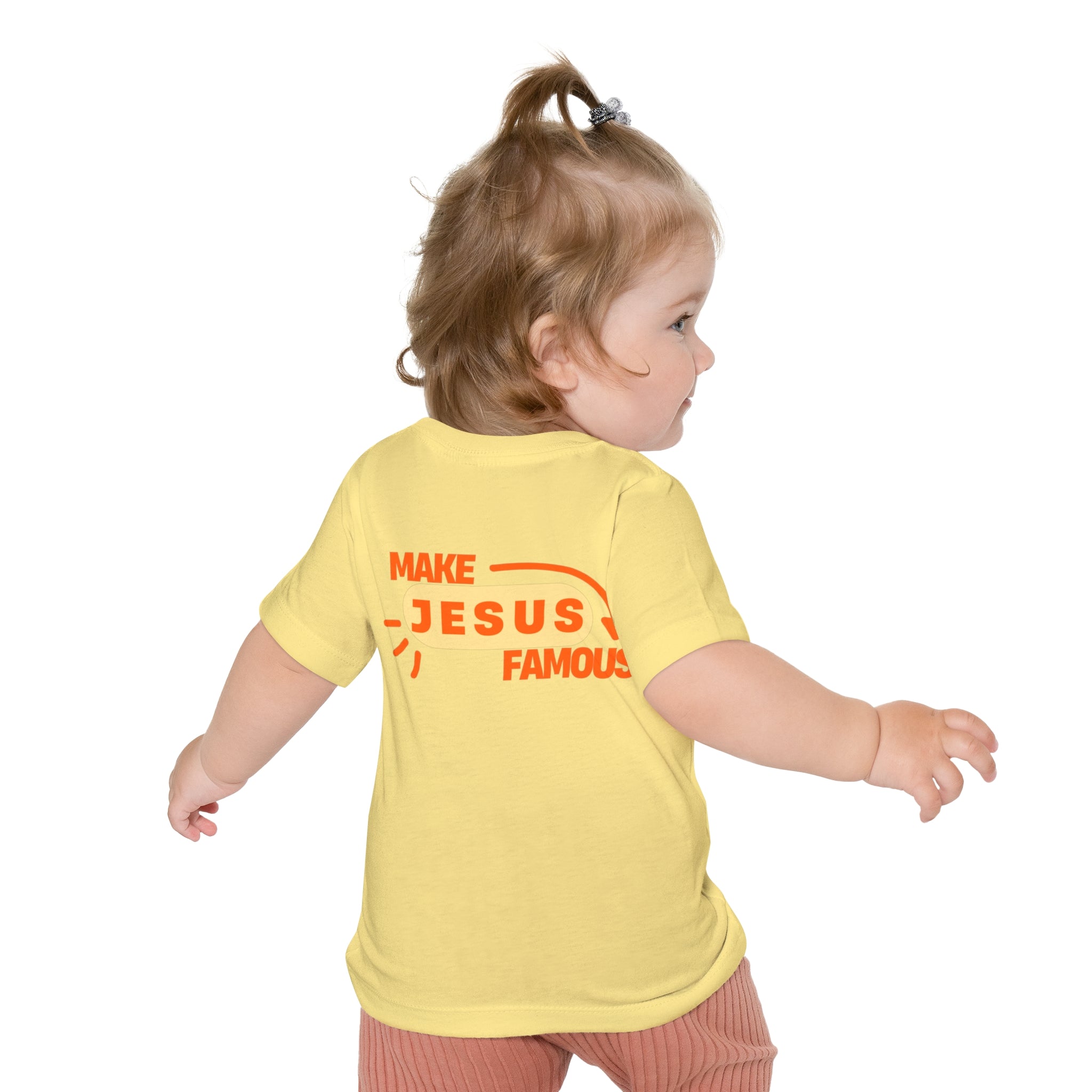 Make Jesus Famous Baby Short Sleeve T-Shirt