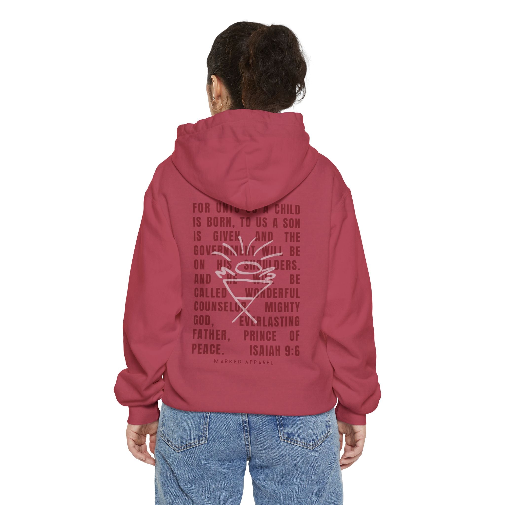 A SAVIOR Is Born Comfort Colors Hoodie