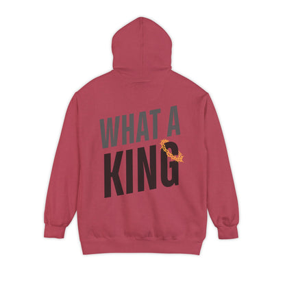 What A King Comfort Colors Hoodie