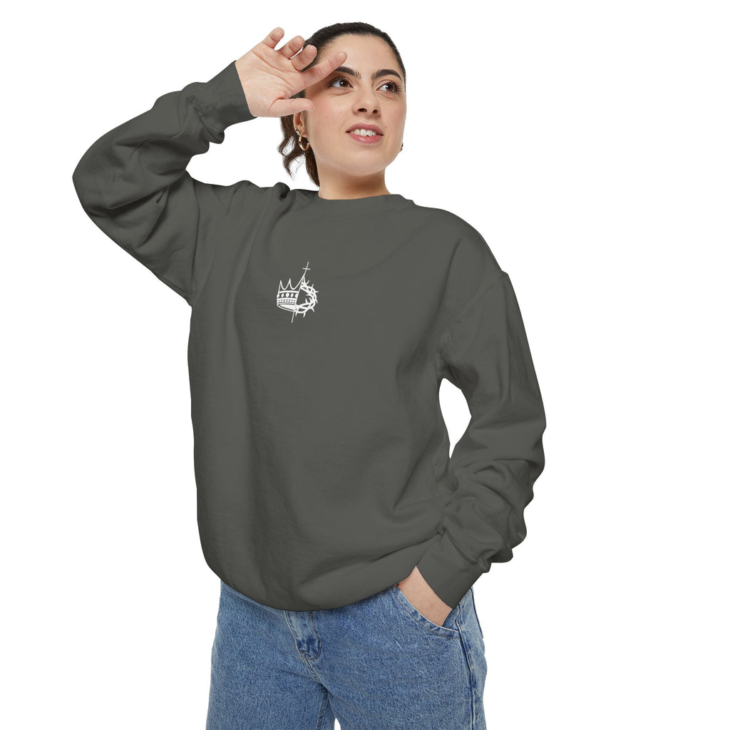 King Of Glory Comfort Colors Sweatshirt