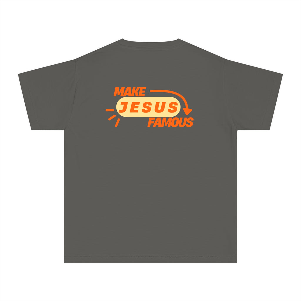 Make Jesus Famous Youth Midweight Tee