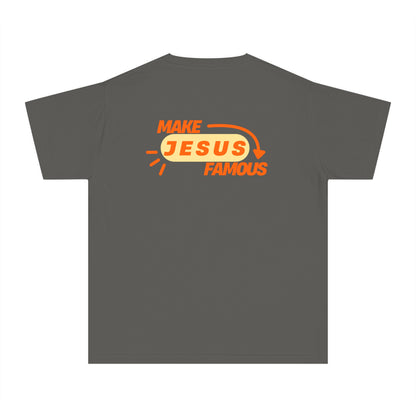 Make Jesus Famous Youth Midweight Tee