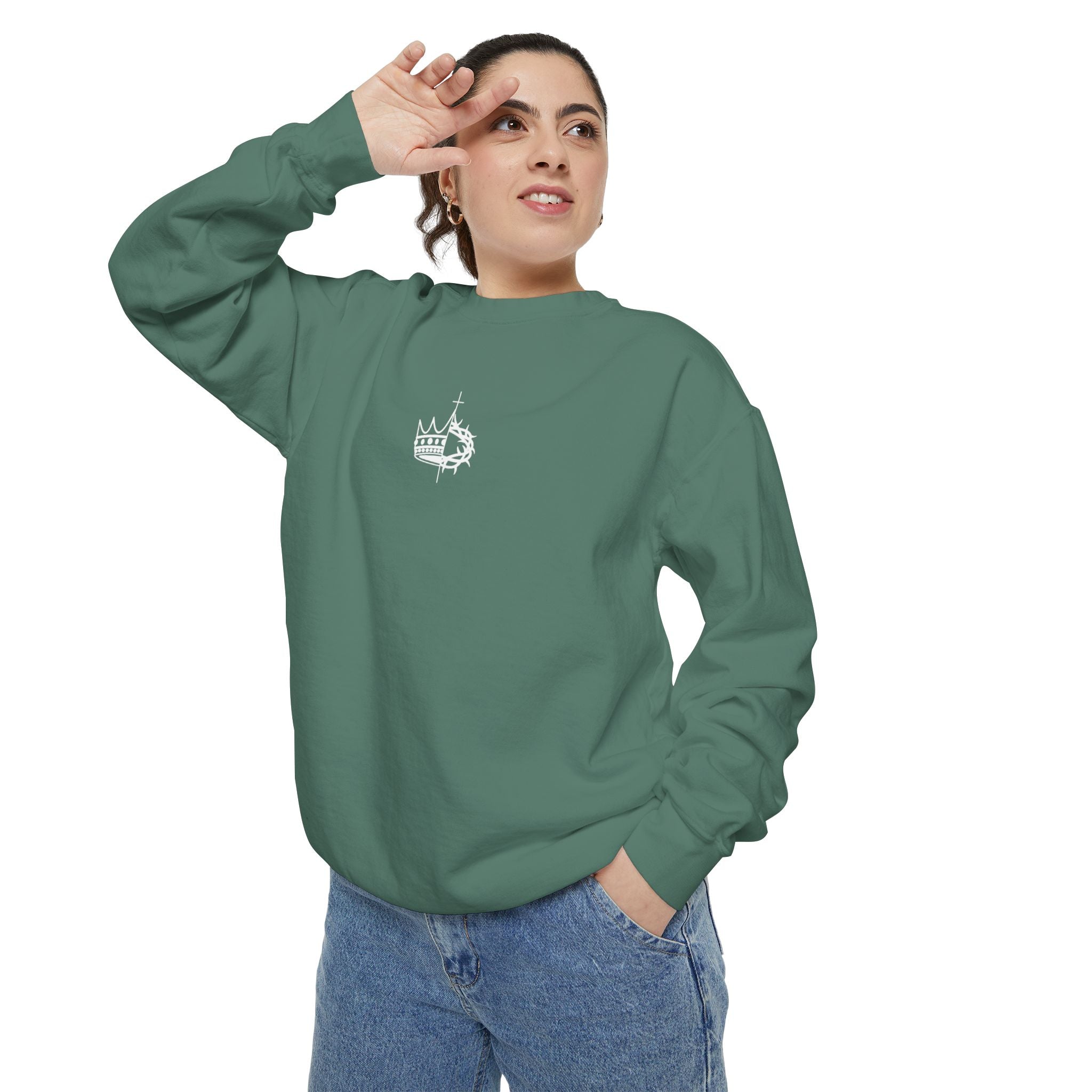 King Of Glory Comfort Colors Sweatshirt
