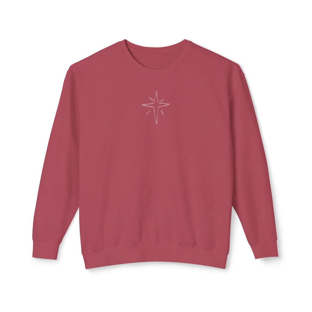 A SAVIOR Is Born Comfort Colors Sweatshirt