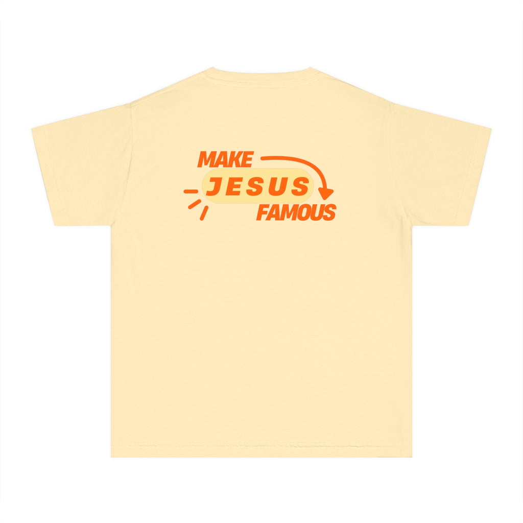 Make Jesus Famous Youth Midweight Tee