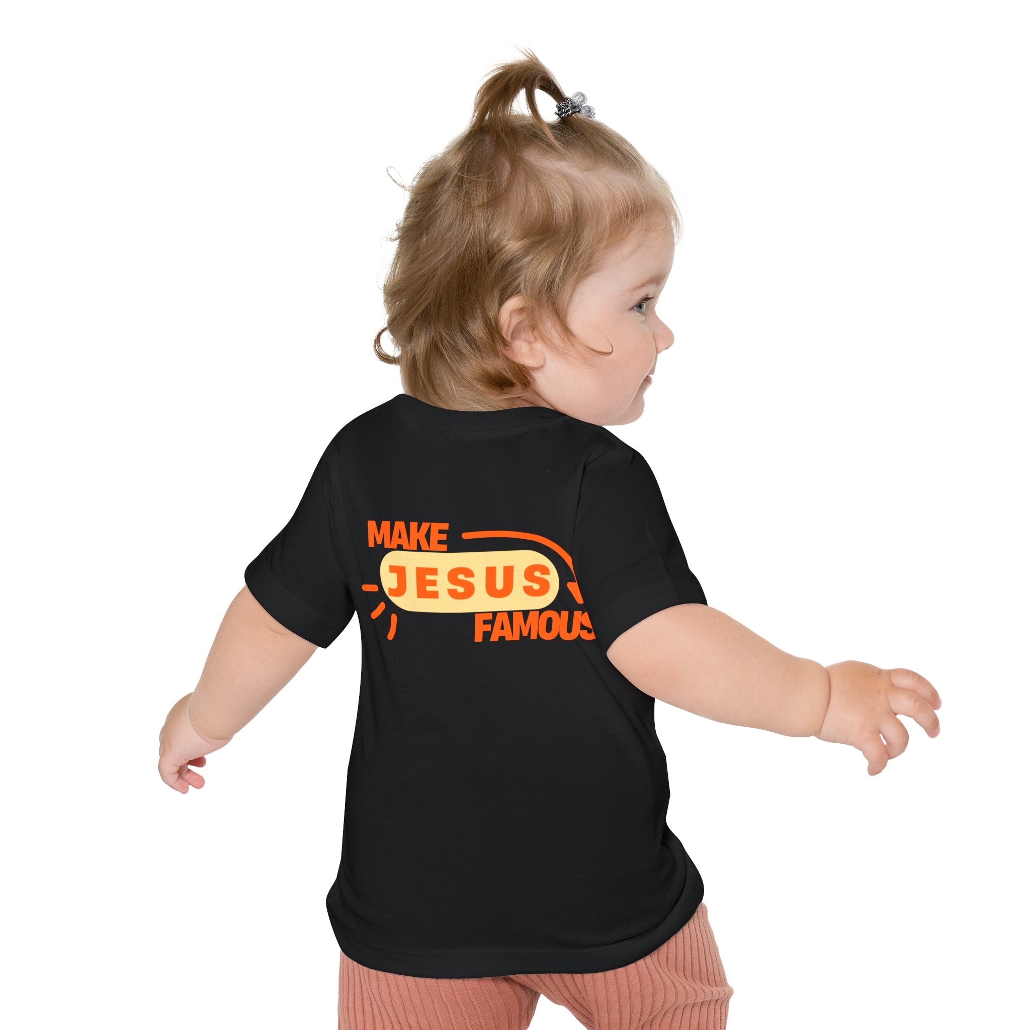 Make Jesus Famous Baby Short Sleeve T-Shirt