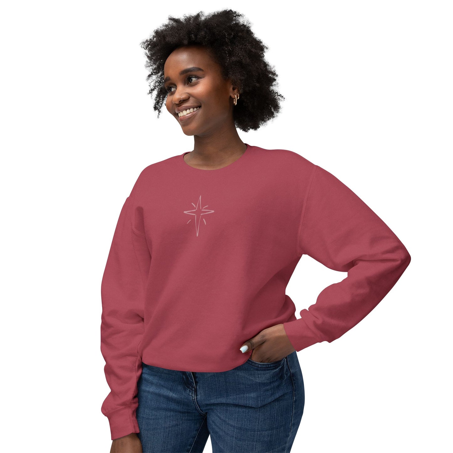 A SAVIOR Is Born Comfort Colors Sweatshirt