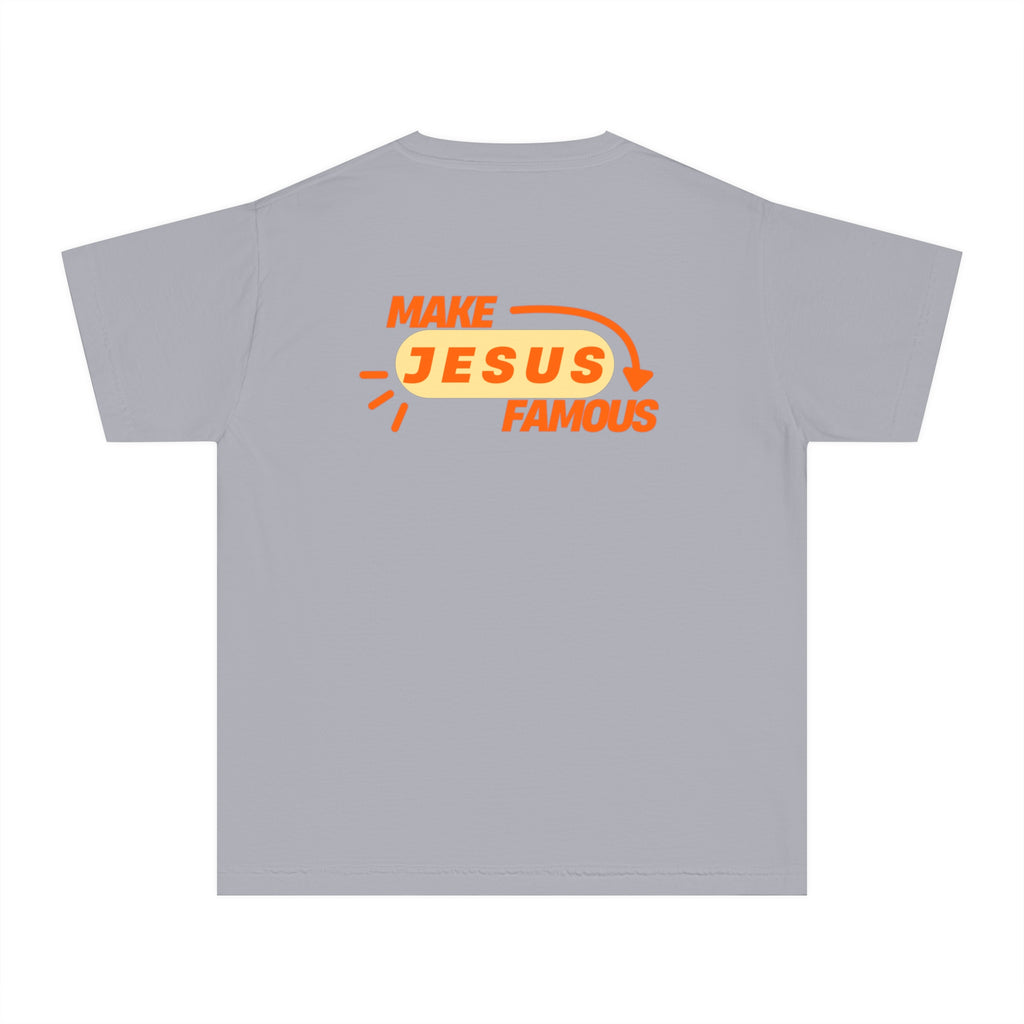 Make Jesus Famous Youth Midweight Tee