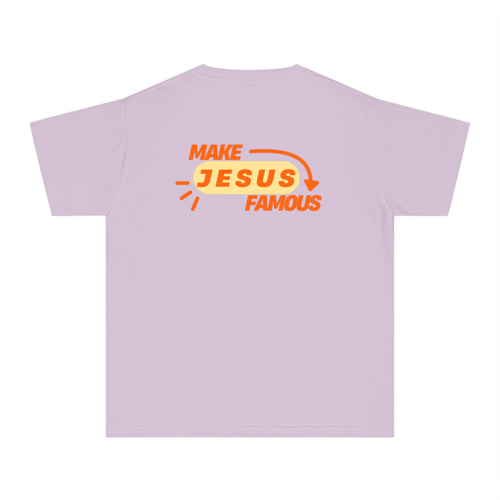 Make Jesus Famous Youth Midweight Tee