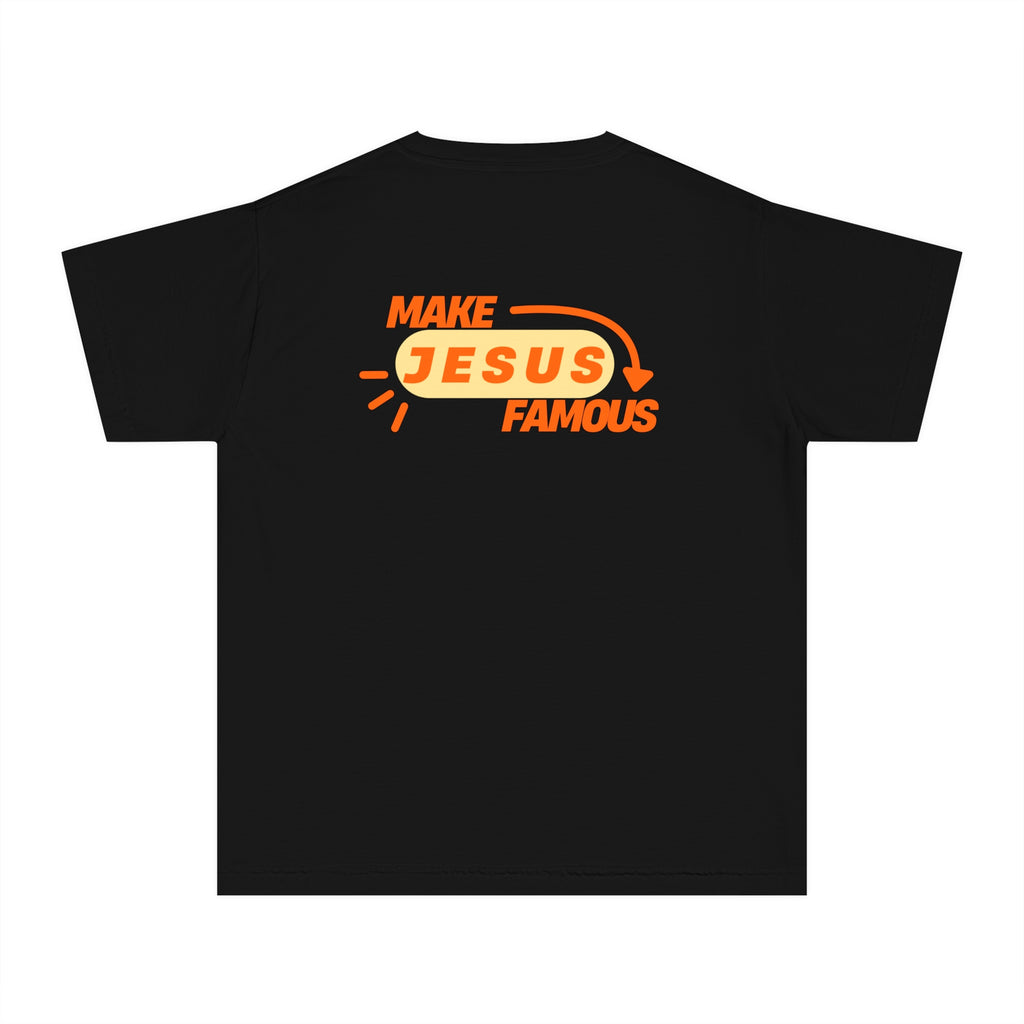 Make Jesus Famous Youth Midweight Tee