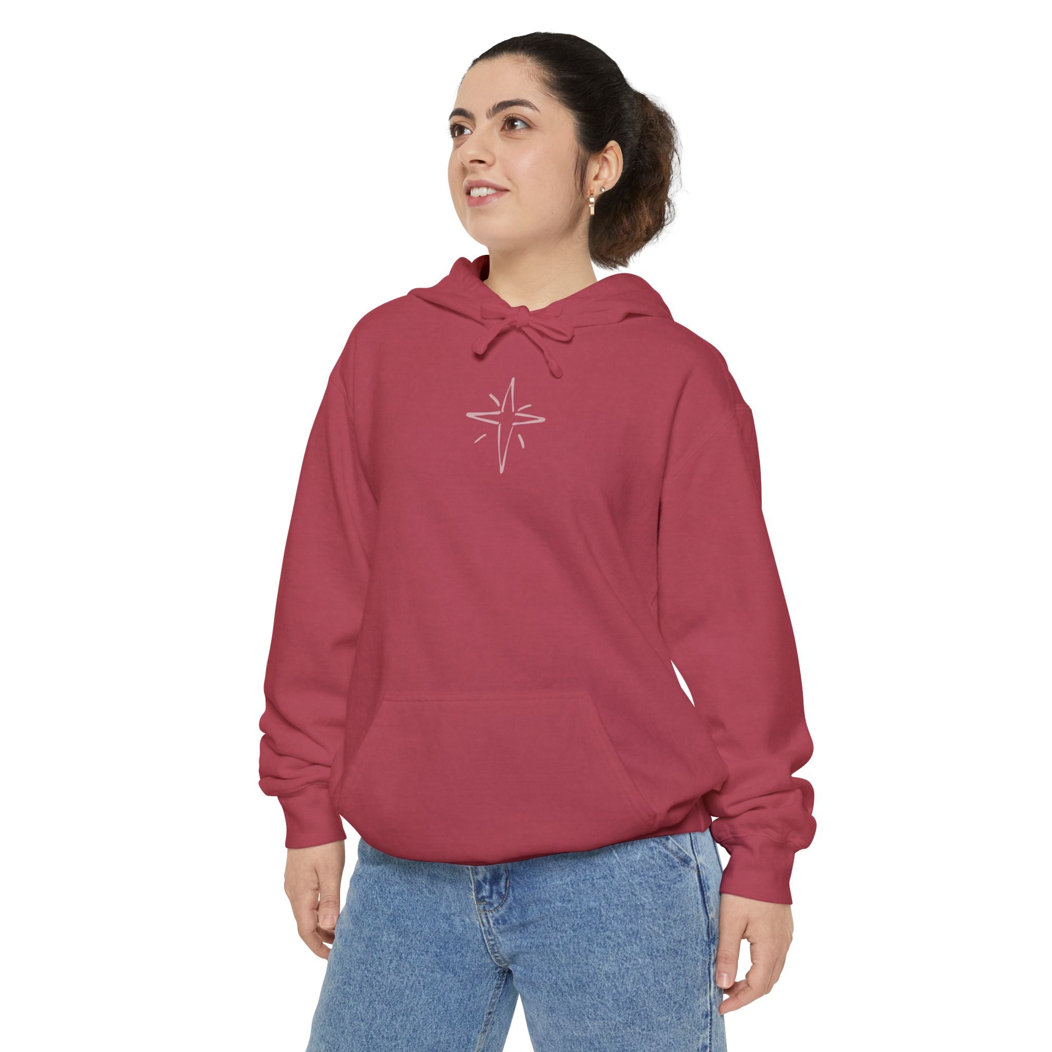 A SAVIOR Is Born Comfort Colors Hoodie – Marked Apparel LLC