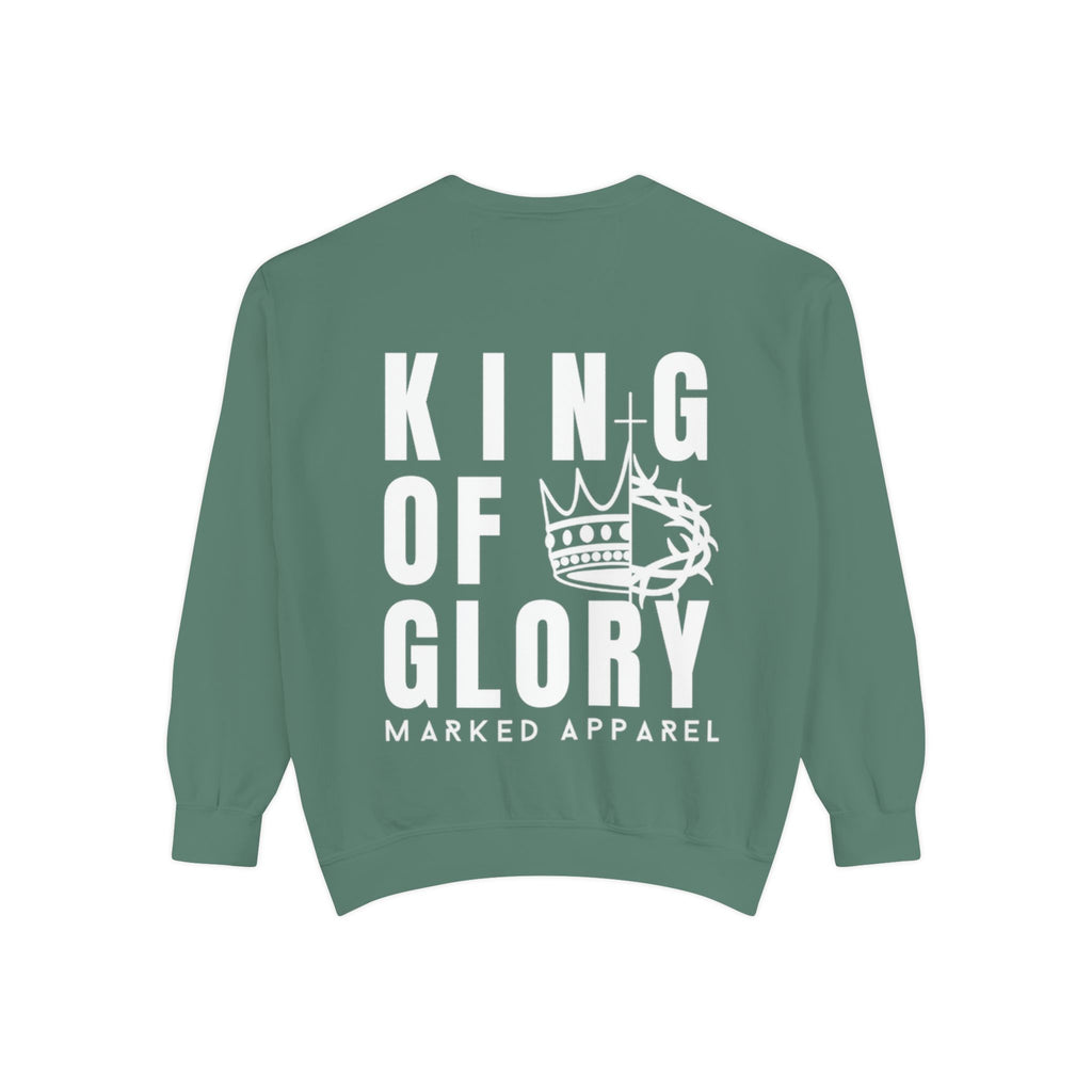King Of Glory Comfort Colors Sweatshirt