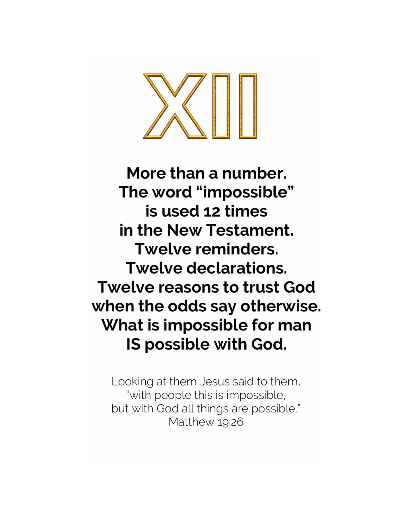 XII