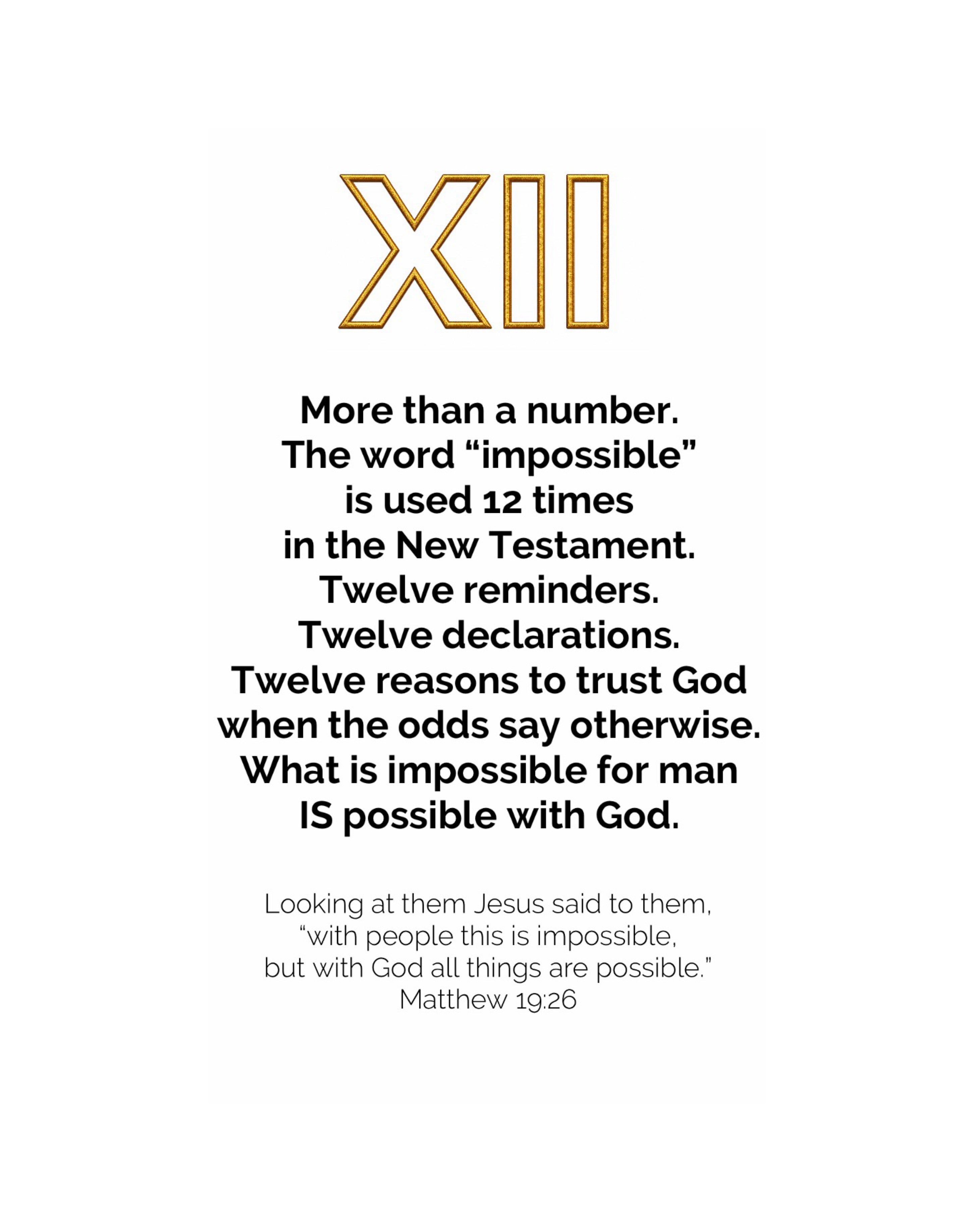 XII